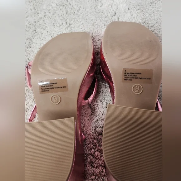 Women's Astro Strappy Platform Heels - Wild Fable - 9 - Picture 11 of 13